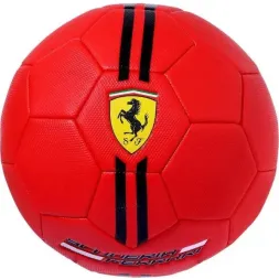 Мяч футзальный Ferrari, размер 4, красный/черный